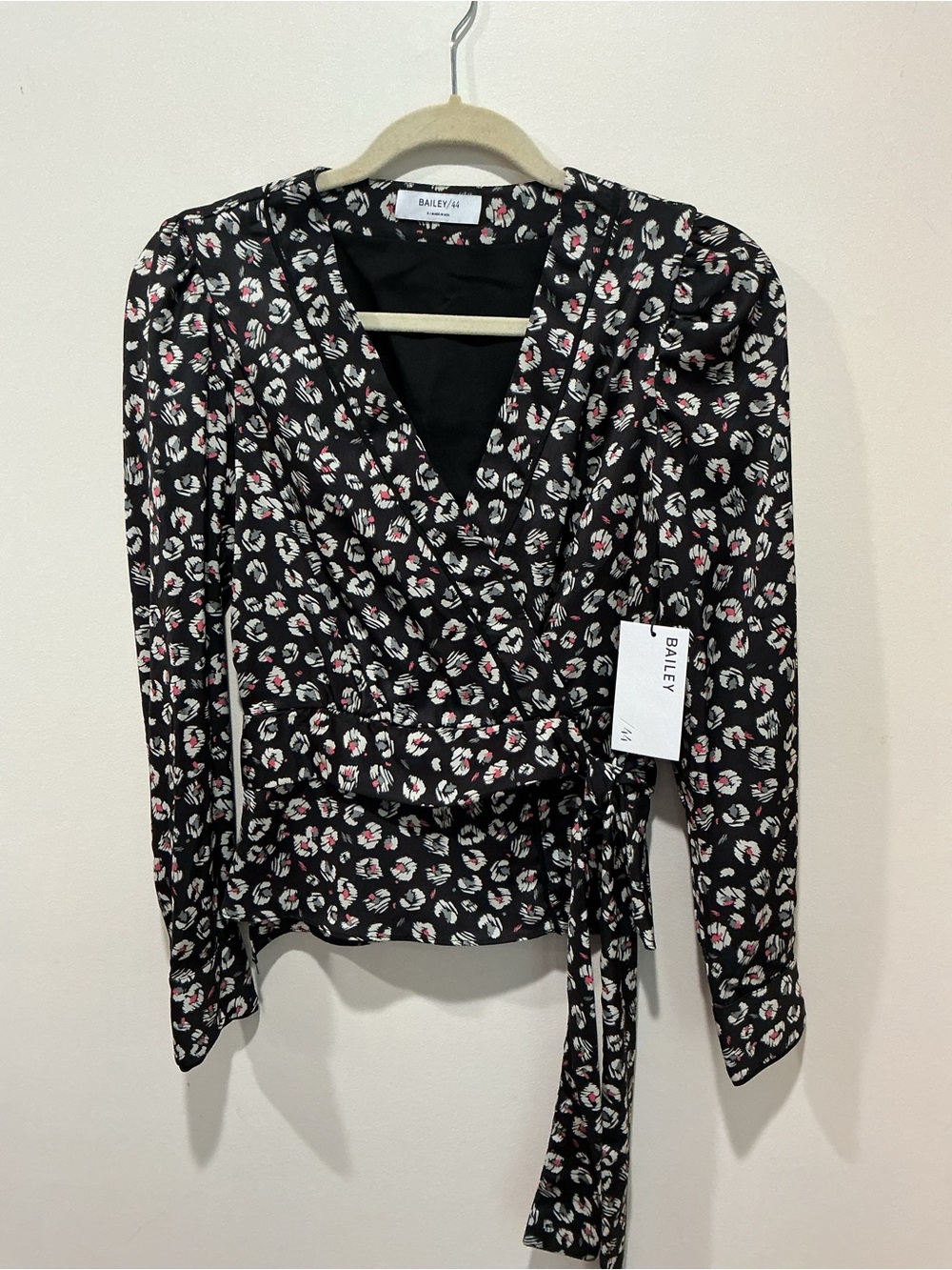 Bailey/44 Marguerite Mini Wrap Top – Size 2 – NWT